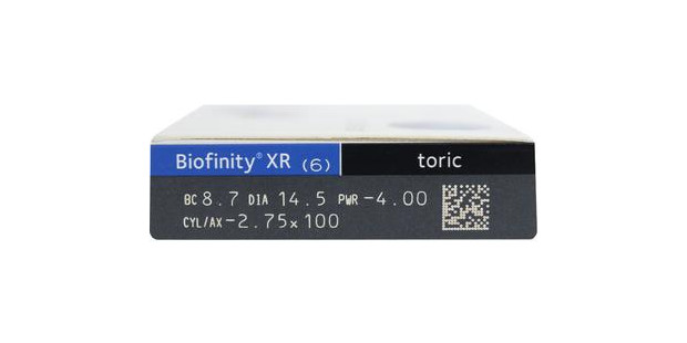 Biofinity Toric XR   contact_lenses - side