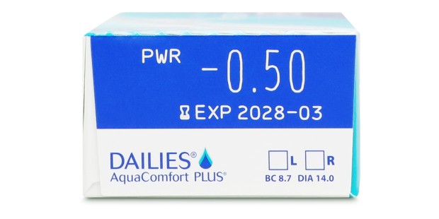 Dailies AquaComfort Plus   contact_lenses - side