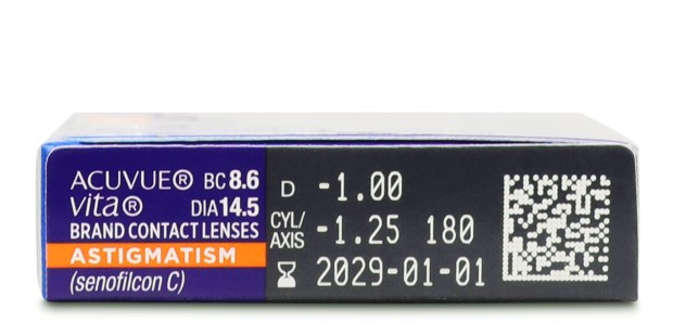 Acuvue Vita for Astigmatism   contact_lenses - side