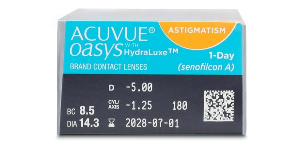 Acuvue Oasys 1-Day for Astigmatism   contact_lenses - side